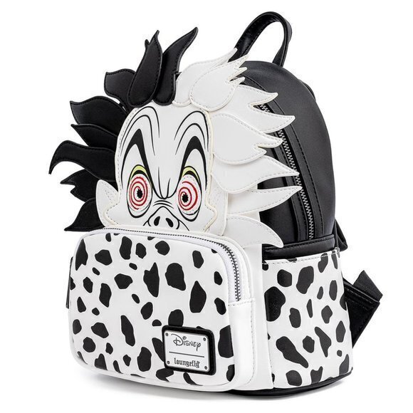 Loungefly Disney Backpack Cruella de Vil‎ Cosplay Mini Backpack - Picture 5 of 5